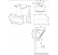 Campana ASPES ACI1960N 90cm Negro Inox