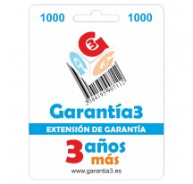 Ampliacin Garanta3 Mximo 1000 3 aos ms WS