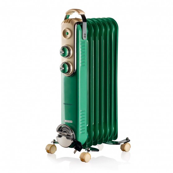 Radiador Aceite ARIETE 837 04 Vintage Verde 1500W