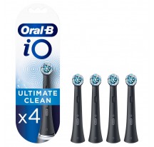 Cabezal ORAL-B iO CB-4 Ultimate Clean Negro 4 uds