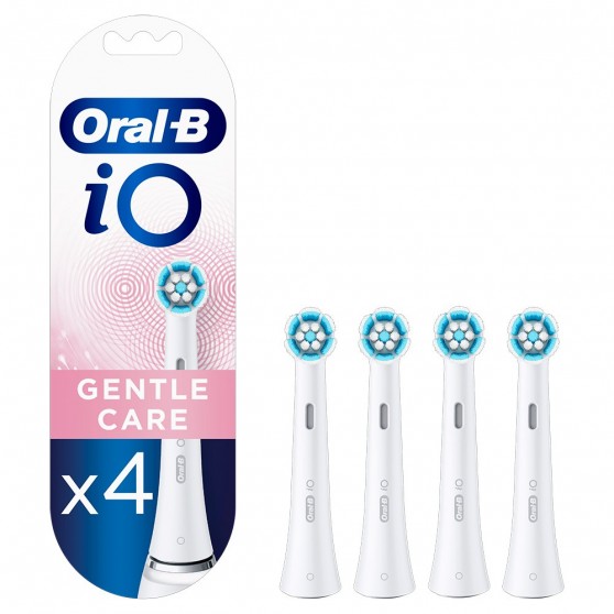 Cabezal ORAL-B iO SW-4 Gentle Care Blanco 4 uds