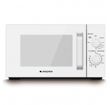 Microondas ASPES AMW120BEG Blanco Espejo Grill 20L