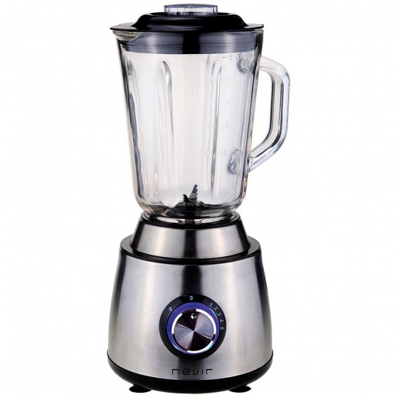 Batidora Vaso NEVIR NVR-8415BVM Inox 1,5L 600W