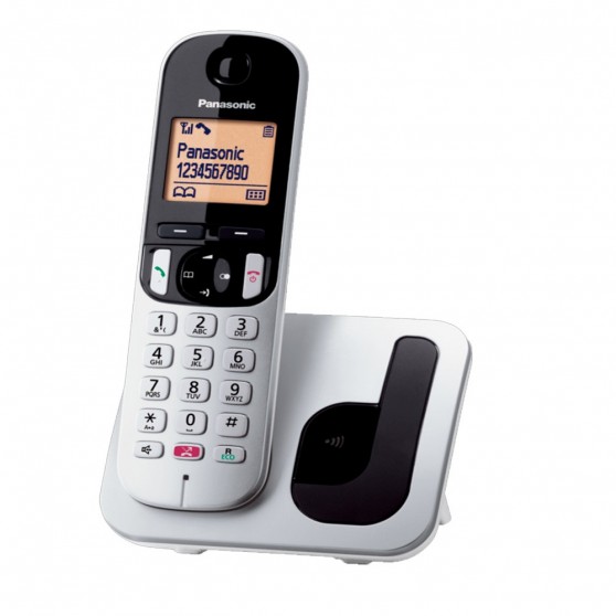 Telfono PANASONIC KX-TGC250SPS DECT Plata