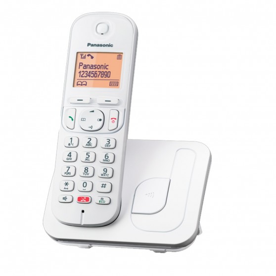 Telfono PANASONIC KX-TGC250SPW DECT Blanco