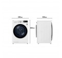 Secadora LG RC90V9AV3Q Blanco 9kg A+++