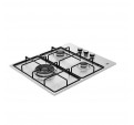 Placa Gas BEKO HIGG 63125 SCX 3f Inox But