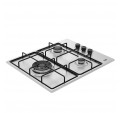 Placa Gas BEKO HIGG 63113 SX 3f Inox But