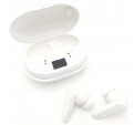 Auriculares ELBE ABTWS-005-B Bluetooth TWS Blanco