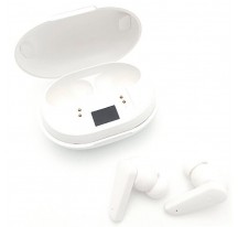 Auriculares ELBE ABTWS-005-B Bluetooth TWS Blanco