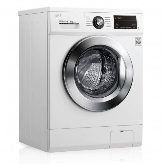 Lavasecadora LG F4J3TM5WD Blanco 8/5Kg Tapa - Devoraprecios