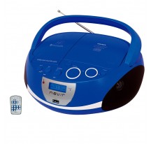 Radio CD NEVIR NVR-480 UB Azul Bluetooth