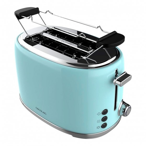 Tostador CECOTEC Toast&Taste 1000 Retro Double Blu