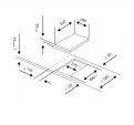 Placa Modular ASPES AI2300 Induccin 2F