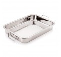 Rustidera ALZA Basic Inox 40cm con Rejilla