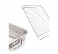 Rustidera ALZA Basic Inox 40cm con Rejilla