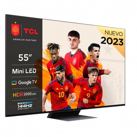 TV MiniLed TCL 55C845 4K QLED + Google TV