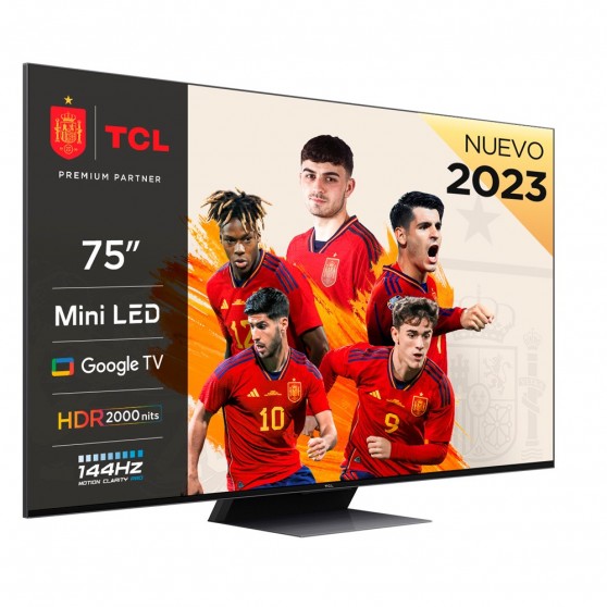 TV MiniLed TCL 75C845 4K QLED + Google TV