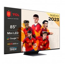 TV MiniLed TCL 85C845 4K QLED + Google TV