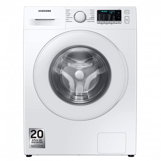 Lavadora SAMSUNG WW90TA046TE EC Blanco 9Kg A