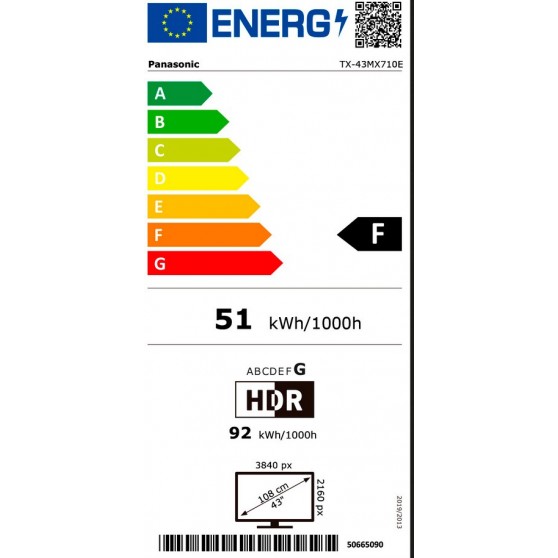 TV LED - Panasonic TX-43MX710, 43 pulgadas, 4K UHD, Google TV, Dolby  Vision, HDR10, Google TV