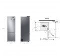 Combi SAMSUNG RB38C675CS9 EF Inox 2.03m Wifi C