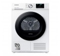 Secadora SAMSUNG DV90BBA245AWEC Blanco 9kg A+++