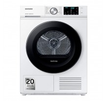 Secadora SAMSUNG DV90BBA245AWEC Blanco 9kg A+++