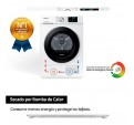 Secadora SAMSUNG DV90BBA245AWEC Blanco 9kg A+++