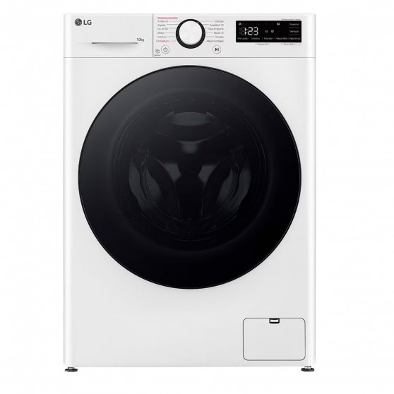 Lavadora LG F4WR6010AGW Blanco 10Kg AI 1400 A