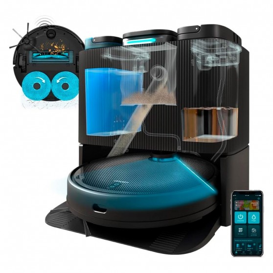 Aspirador Robot CECOTEC Conga 11090 Spin Home&Wash - Devoraprecios