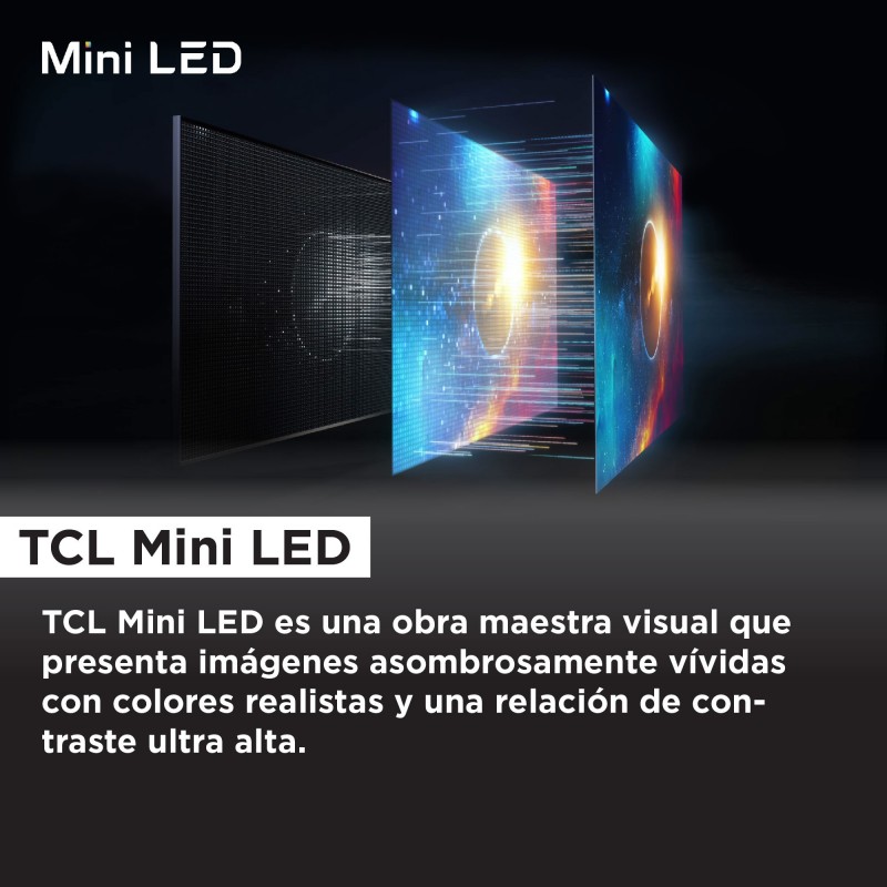 TCL Mini LED TV-4K TV-TCL alta calidad de imagen TV-TCL España