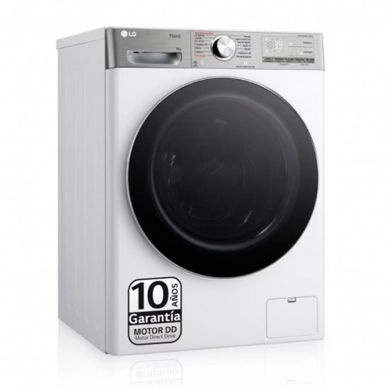 Lavadora LG F4WR9009A2W Blanco 9Kg Vapor Wifi IA