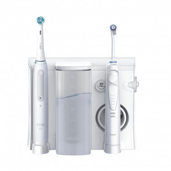 Centro Dental ORAL-B iO Serie 4 Blanco + Oxyjet