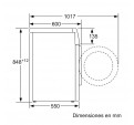 Lavadora BALAY 3TS984XE Acero Mate 8Kg