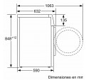 Lavadora BOSCH WAL28PHYES Inox 10Kg 1400 HC iDOS A