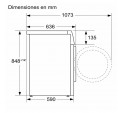 Lavadora BOSCH WGG14Z0XES Inox 9kg 1200 A