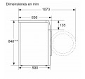 Lavadora BOSCH WGG144ZXES Inox 9Kg 1400 A