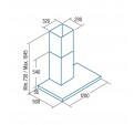 Campana CATA SYGMA 12010 X 120cm Inox
