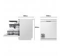 Lavavajillas LG DF355FW Blanco 3Band