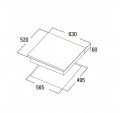 Placa Induccin CATA INSB 6032 BK 3z