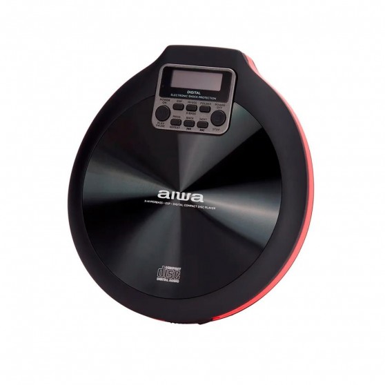 Discman AIWA WALK Rojo CD MP3