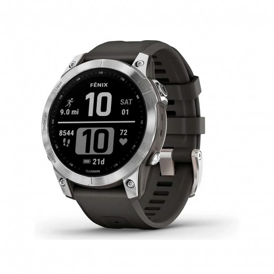 Smartwatch GARMIN Fenix 7 Gris Plata 47mm
