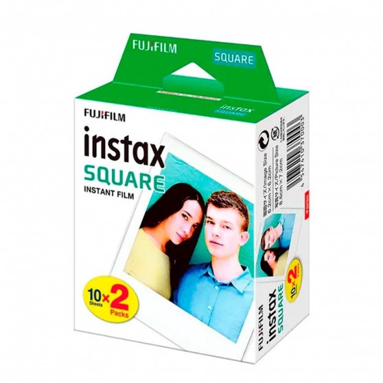 Pelcula Instax Square FUJIFILM Instant Film 2x10u