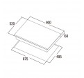 Placa Induccin CATA INSB 9012 BK A 90cm 5f Flex