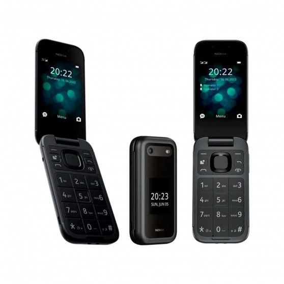 Telfono Mvil NOKIA 2660 Flip Black 2.8"
