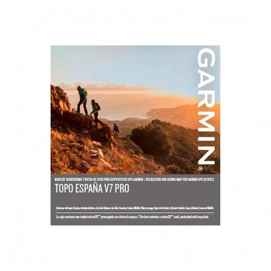 Mapas GPS GARMIN Topo Spain V7 PRO