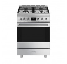 Cocina Gas SMEG C6GMX2 60cm 4f Inox