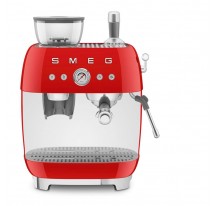 Cafetera Express SMEG EGF03RDEU Molinillo Rojo