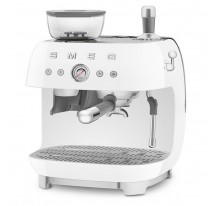 Cafetera Express SMEG EGF03WHEU Molinillo Blanco